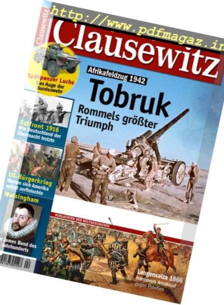 Clausewitz – Juli-August 2016 Cover