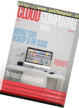 Cloud Computing World – August-September 2016