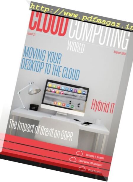 Cloud Computing World – August-September 2016 Cover