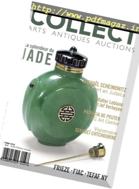 Collect Arts Antiques Auctions – Octobre 2016 Cover