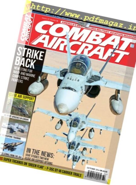 Combat Aircraft – October 2016 Cover