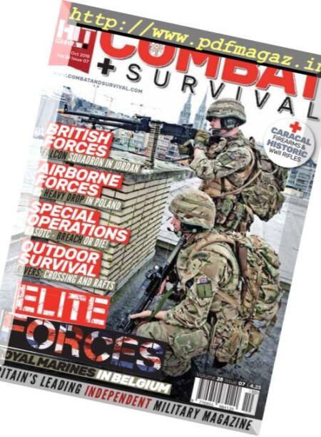Combat & Survival – October 2016 Cover