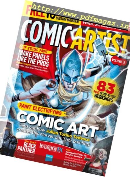 Comic Artist – Volume 3 2016 Cover