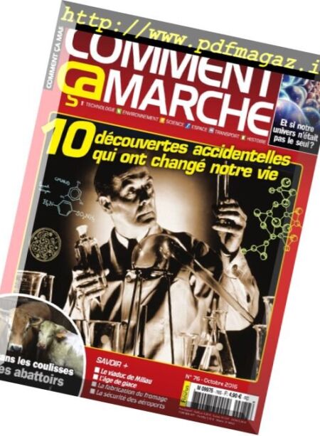 Comment Ca Marche – Octobre 2016 Cover