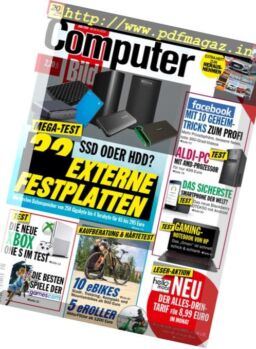 Computer Bild Germany – 20 August 2016
