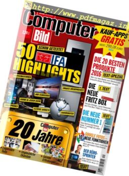 Computer Bild Germany – 3 September 2016