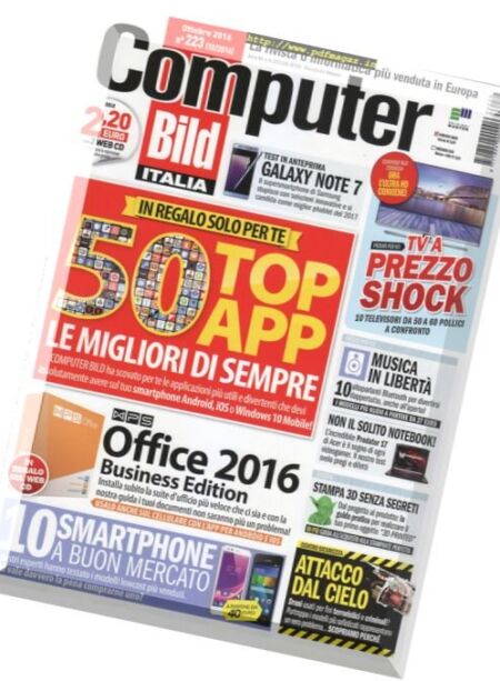 Computer Bild Italia – Ottobre 2016 Cover