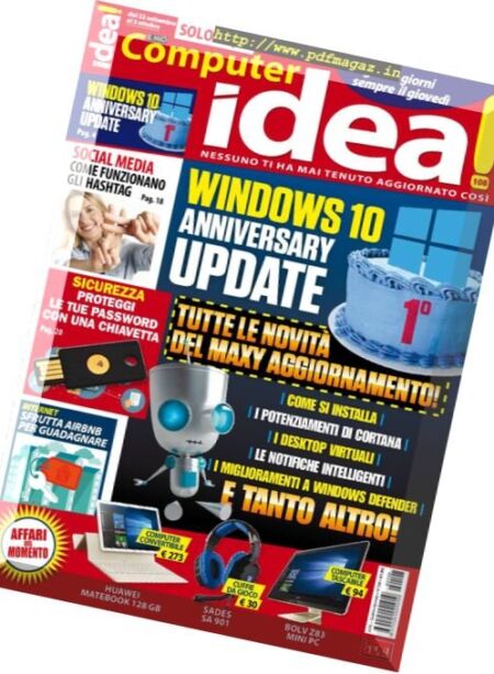 Computer Idea! – 22 Settembre 2016 Cover