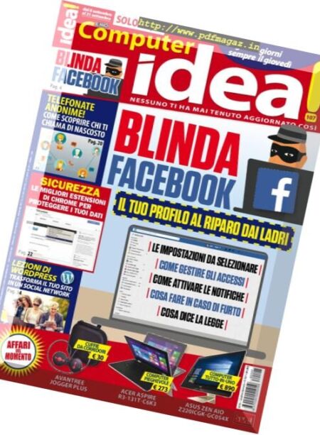 Computer Idea! – 8 Settembre 2016 Cover