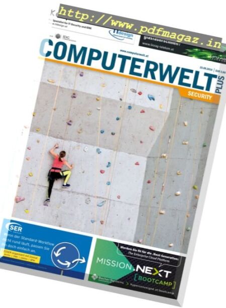 Computerwelt – Nr.19, 2016 Cover