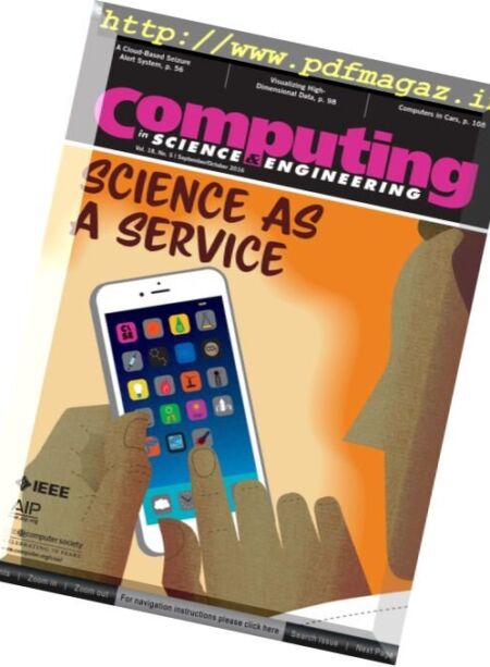 Computing in Science & Engineering – September-October 2016 Cover