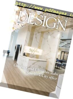 Contemporary Stone & Tile Design – Fall 2016