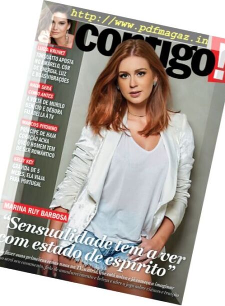 Contigo! – 12 Setembro 2016 Cover