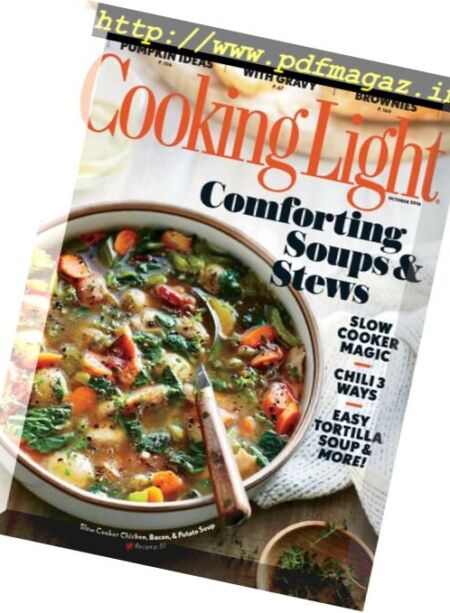 Cooking Light – October 2016 Cover