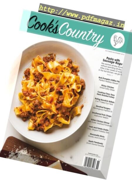 Cook’s Country – October-November 2016 Cover