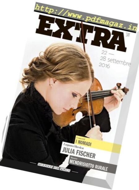 Corriere del Ticino Extra – 22 Settembre 2016 Cover