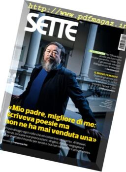 Corriere della Sera Sette – 30 Settembre 2016