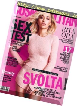 Cosmopolitan Italia – Ottobre 2016