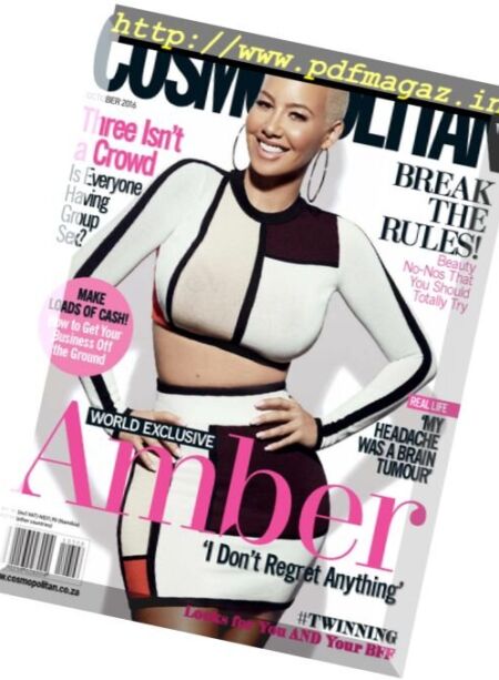 Cosmopolitan South Africa – October 2016 Cover