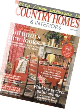 Country Homes & Interiors – October 2016