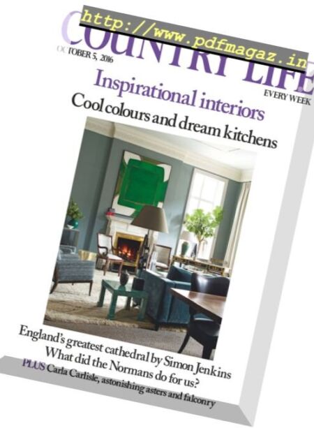 Country Life UK – 5 October 2016 Cover