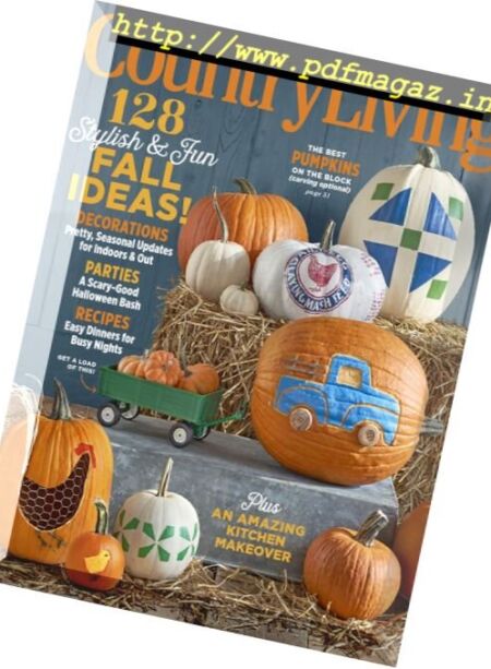 Country Living USA – October 2016 Cover