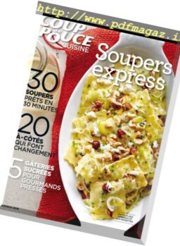 Coup de Pouce – Hors-series – Soupers Express 2016
