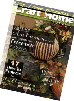 Craft & Home Projects – September 2016