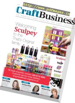 Craft Business – October-November 2016