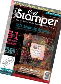 Craft Stamper – November 2016