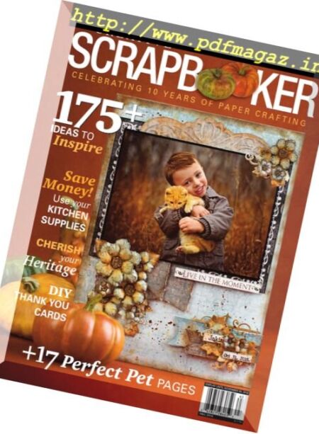 Creative Scrapbooker – Fall 2016 Cover