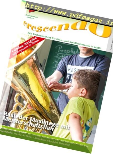Crescendo – September-Oktober 2016 Cover