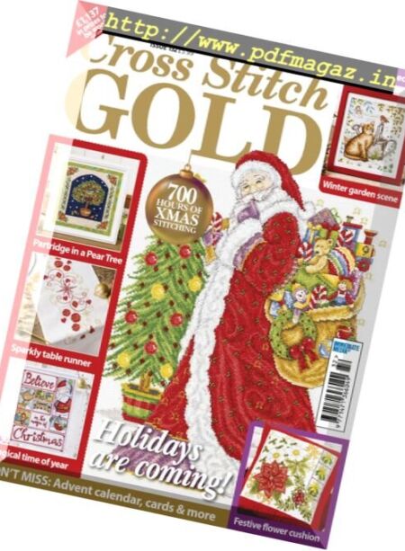 Cross Stitch Gold – Issue 132, 2016 Cover