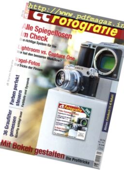 c’t digitale Fotografie – N 5, September-Oktober 2016