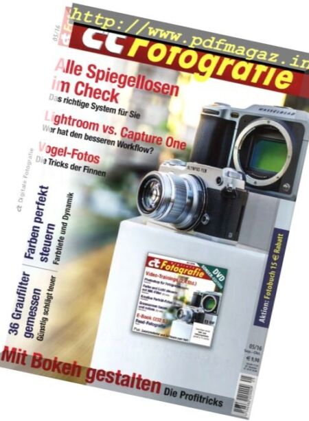 c’t digitale Fotografie – N 5, September-Oktober 2016 Cover