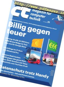 c’t magazin – 1 Oktober 2016