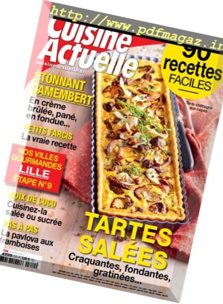 Cuisine Actuelle – Octobre 2016 Cover