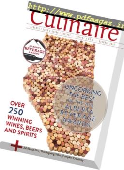 Culinaire Magazine – October 2016