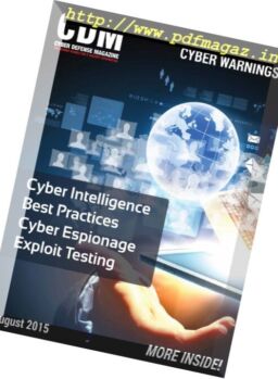 Cyber Defense Magazine – August 2015