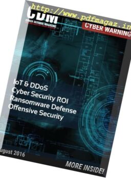 Cyber Defense Magazine – August 2016