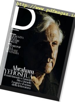 D la Repubblica – 10 Settembre 2016