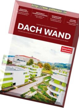Dach Wand – Nr.4, 2016