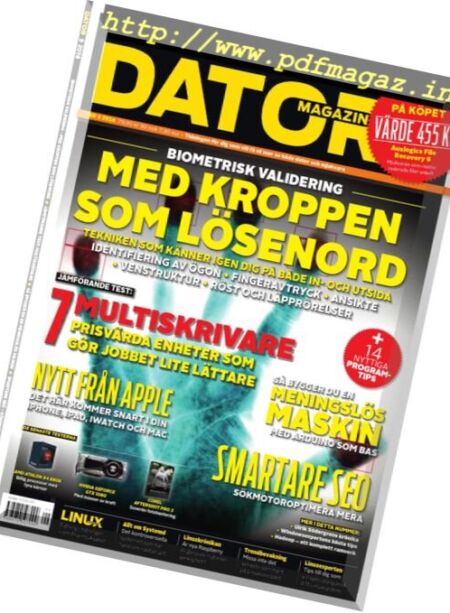 Dator Magazin – Nr.9, 2016 Cover