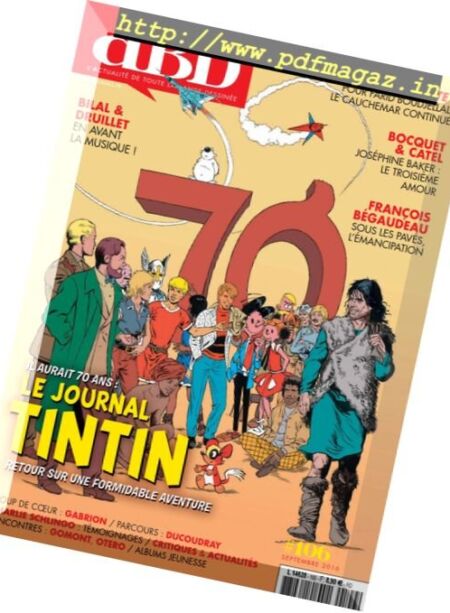 dBD – Septembre 2016 Cover