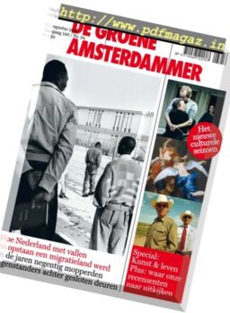 De Groene Amsterdammer – 25 Augustus 2016