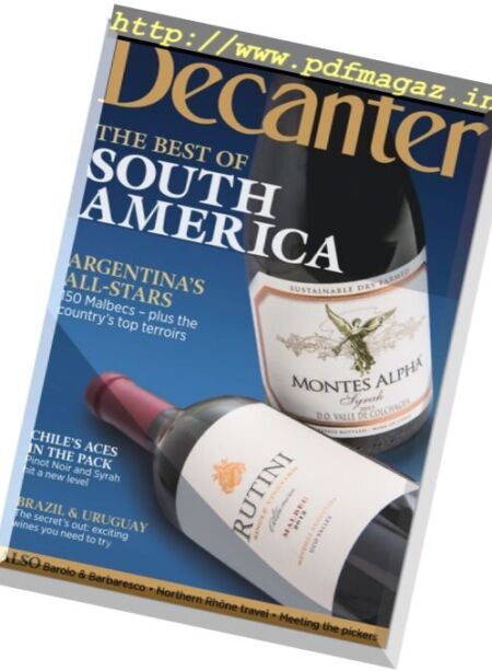 Decanter – October 2016 Cover
