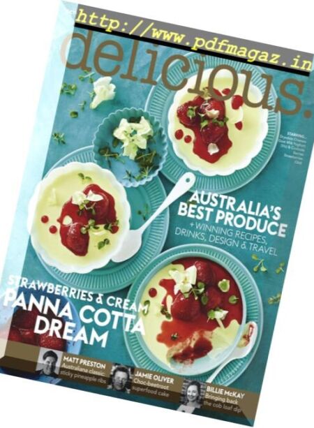 delicious – October 2016 Cover