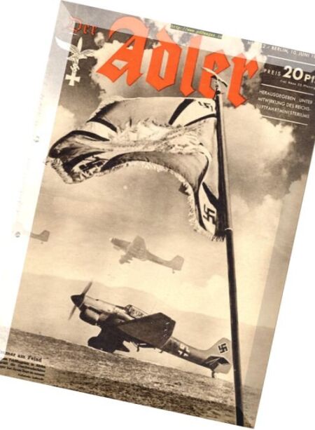Der Adler – N 12, 10 Juni 1941 Cover