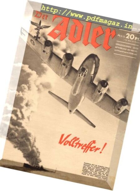 Der Adler – N 13, 24 Juni 1941 Cover