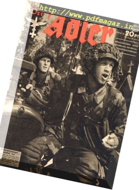 Der Adler – N 14, 6 Juli 1943 Cover